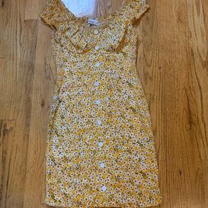Hello Molly Passiona dress Mustard